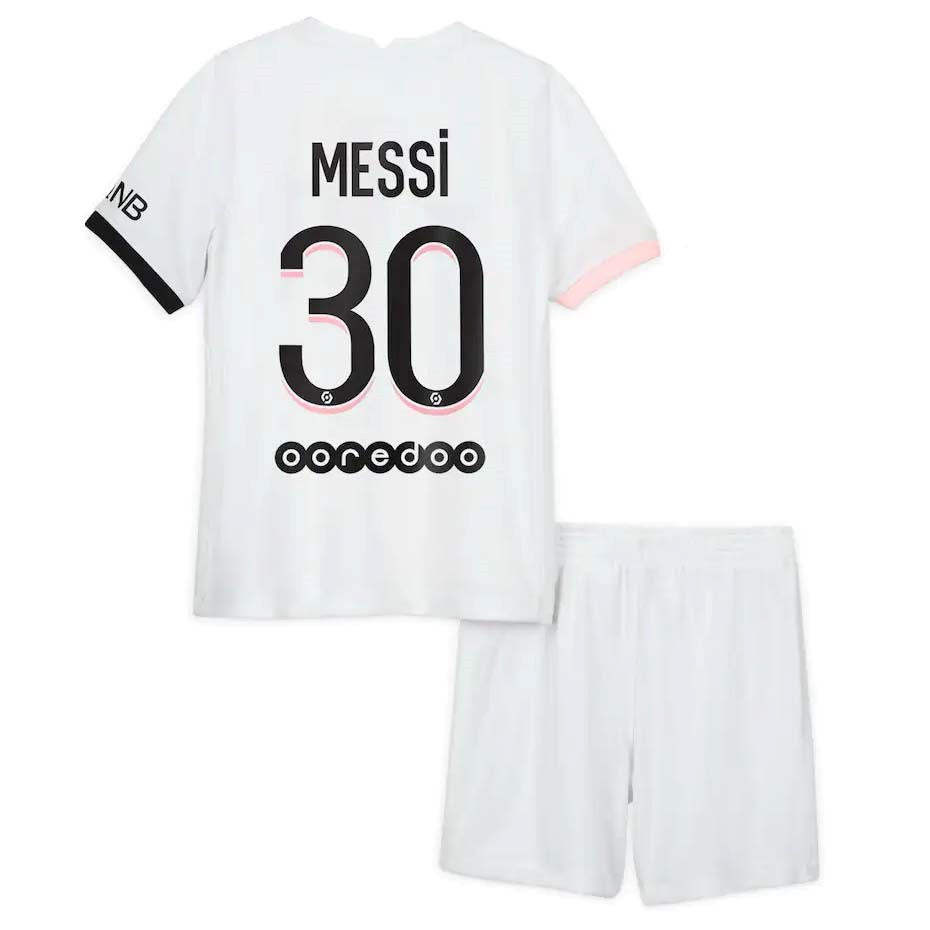 Camiseta Paris Saint Germain NO.30 Messi Segunda equipo Niño 2021-22